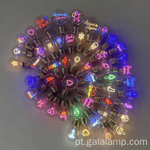 Lâmpadas de fadas de Natal recarregáveis ​​vintage